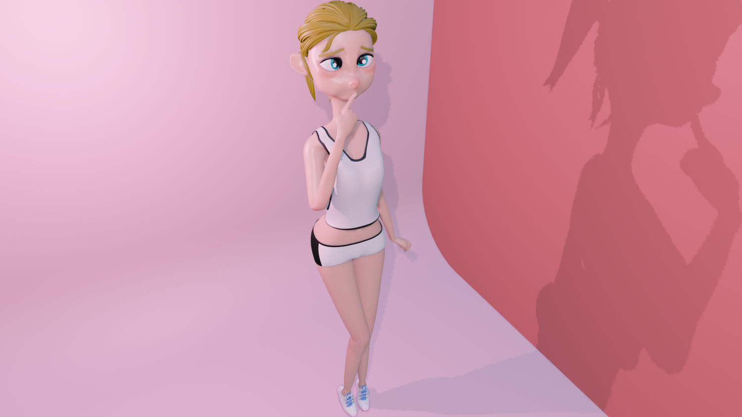 Chica 3d model