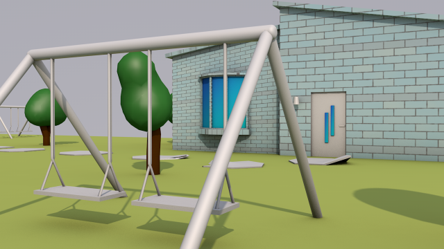 low poly house street Modelo 3D .c4d .max .obj .3ds .fbx .stl .blend 