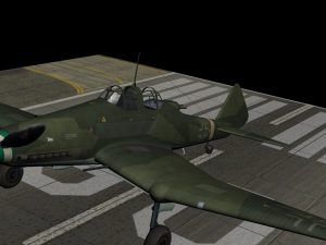 junkers ju 187 3Dモデル