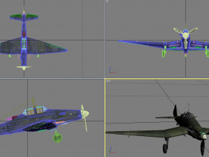 junkers ju 187 3Dモデル
