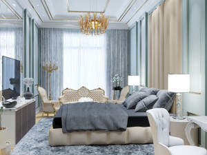 bed room 3D Model