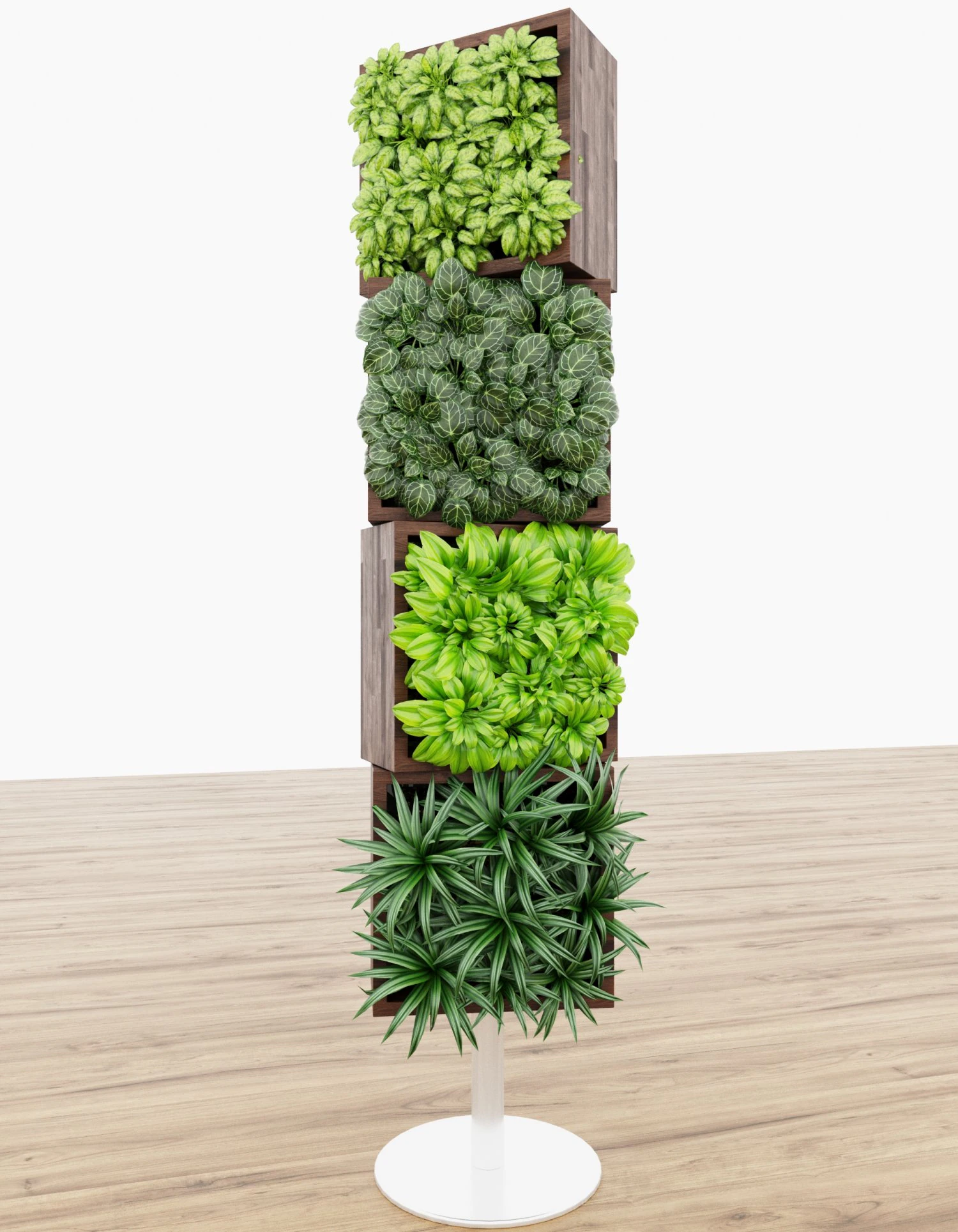 decorazione vegetale Modello 3D .c4d .max .obj .3ds .fbx .stl .blend 