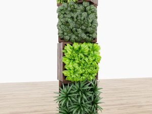 Pflanzendekor 3D Modell