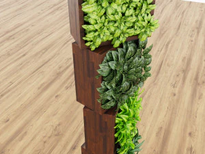 decorazione vegetale Modello 3D