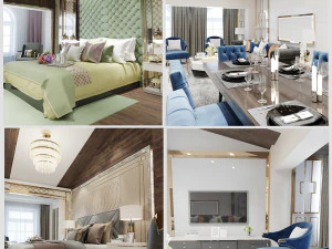 квартира 21 3D Модель