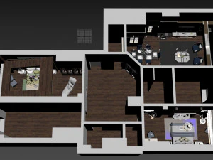 apartment 21 3D Model