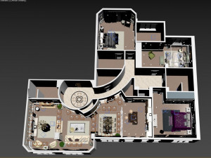 apartment 24 3D-Modell