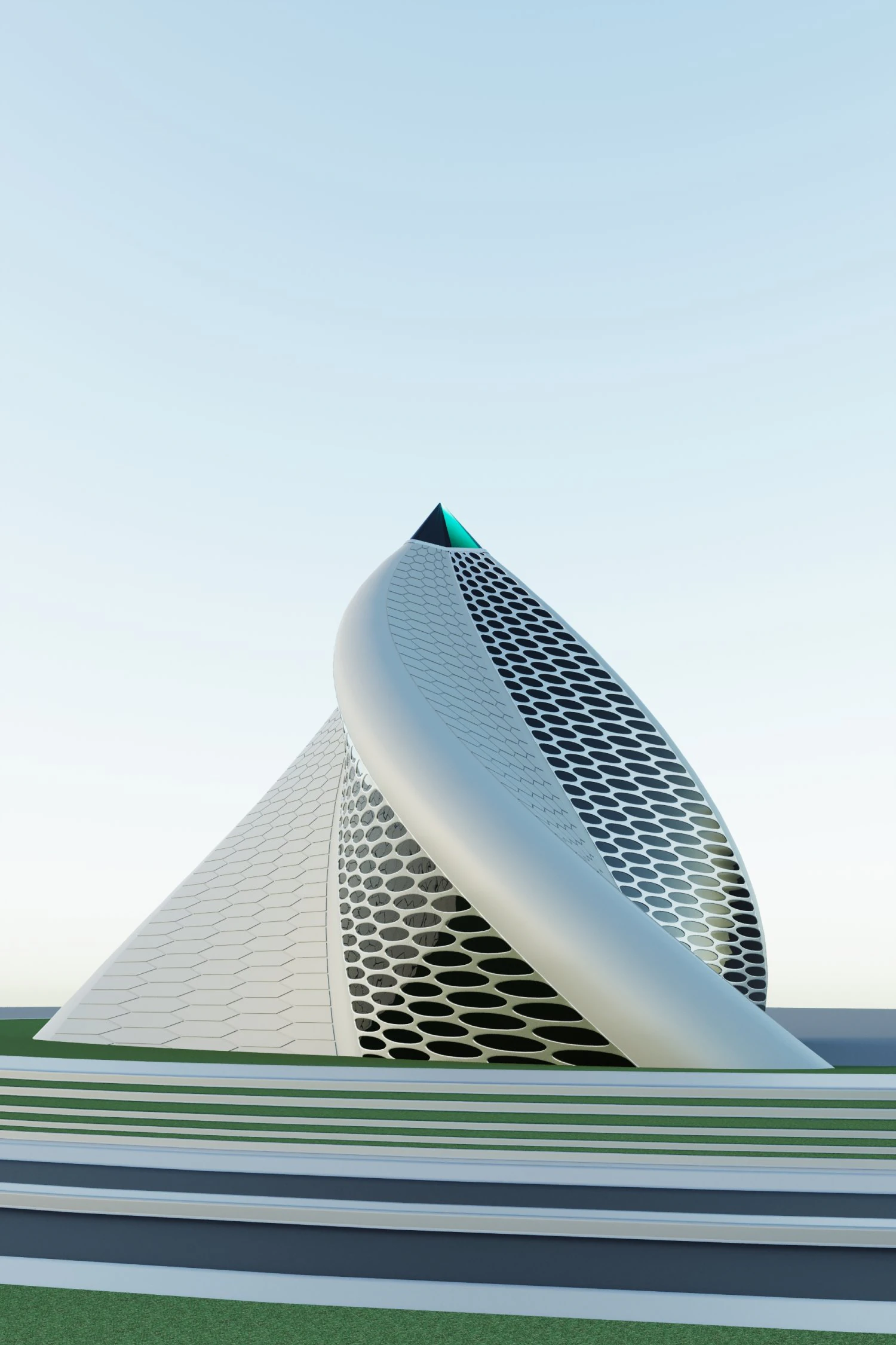 hotel 08 3D Model .c4d .max .obj .3ds .fbx .stl .blend 