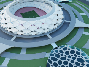 stadium 3D Model