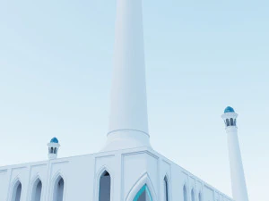 mosque 3d 3D Model
