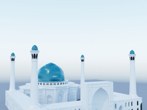 mosque 3d 3D Model