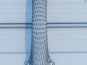 pedestrian overpass Modelo 3D