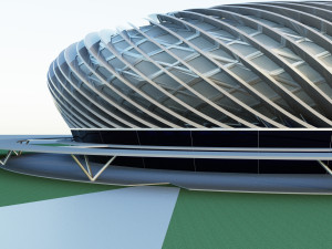 stadium 09 Model 3D