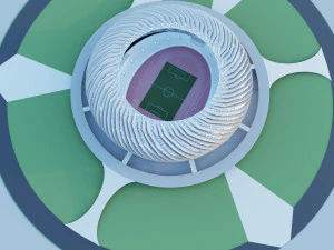 stadio 09 Modello 3D