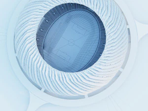 stadio 09 Modello 3D