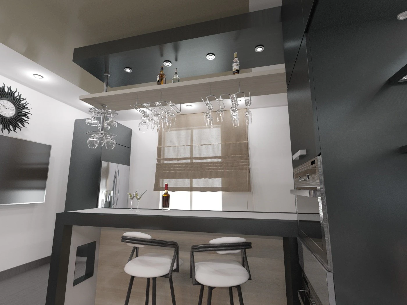 kitchen 04 3D Model .c4d .max .obj .3ds .fbx .stl .blend 