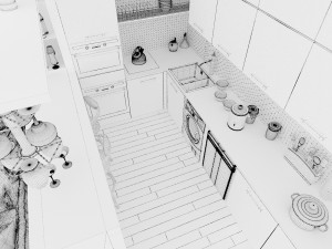 kitchen 04 Modelo 3D