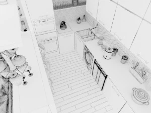kitchen 04 3D Model