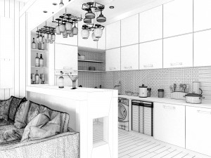 kitchen 04 Modelo 3D