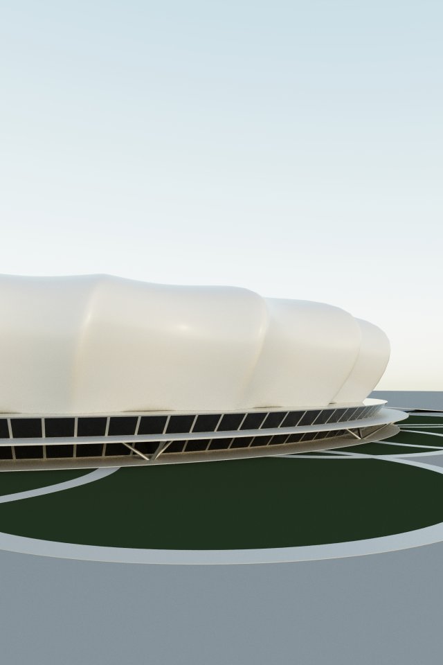 stadium 10 3D 模型 .c4d .max .obj .3ds .fbx .stl .blend 