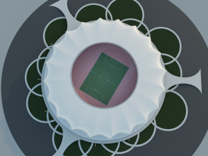 stadium 10 3D 模型