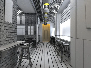 fast food 02 3D Model