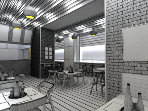 fast food 02 3D Model