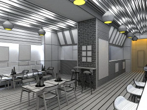 fast food 02 3D Model