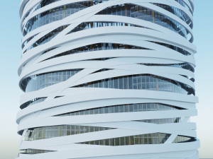 business center 24 3D Модель