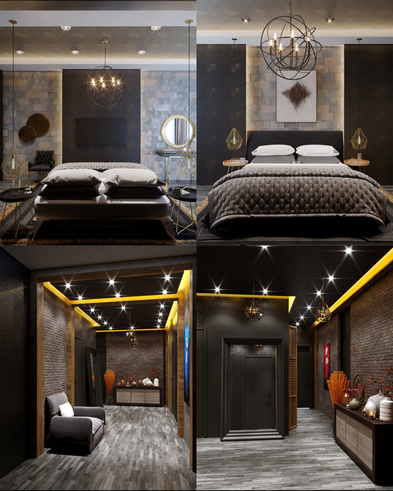 apartment 33 3D Model .c4d .max .obj .3ds .fbx .stl .blend 