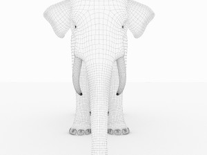 elephant 3D मॉडल