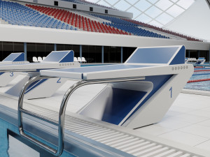 swim stadion 3Dモデル