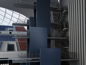 swim stadion 3Dモデル