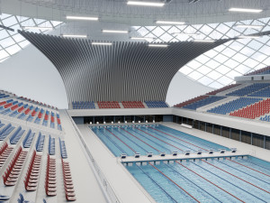 swim stadion 3Dモデル