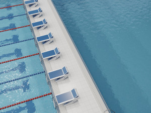 swim stadion 3Dモデル