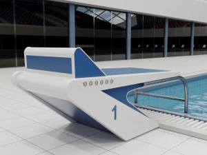 y&uuml;zme istasyonu 3D Model