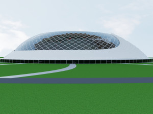 swim stadion 3Dモデル