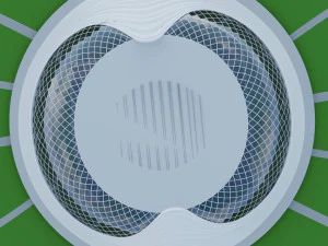 y&uuml;zme istasyonu 3D Model