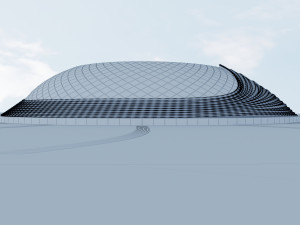 swim stadion 3Dモデル