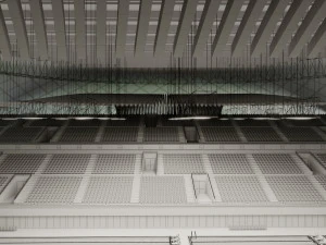 y&uuml;zme istasyonu 3D Model