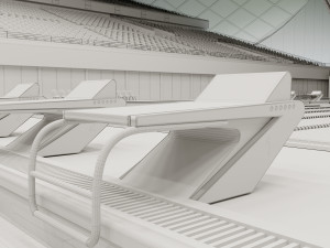 swim stadion 3Dモデル