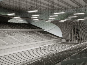 swim stadion 3Dモデル