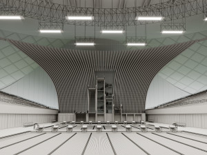 swim stadion 3Dモデル