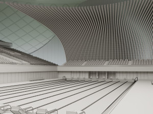 swim stadion 3Dモデル