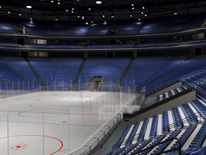 hockey arena 3D Model