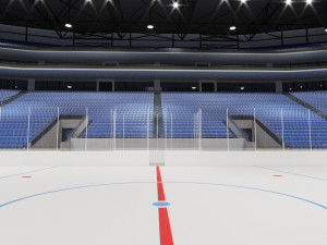 hockey arena Modello 3D