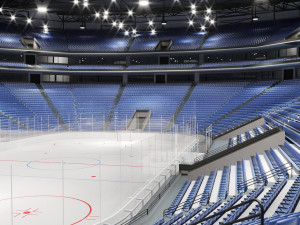 hockey arena Modello 3D