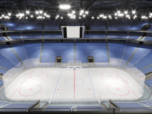 hockey arena Modello 3D