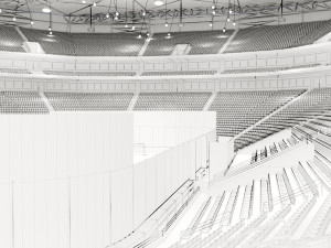 hockey arena Modello 3D