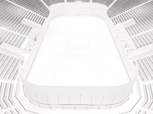 hockey arena Modello 3D